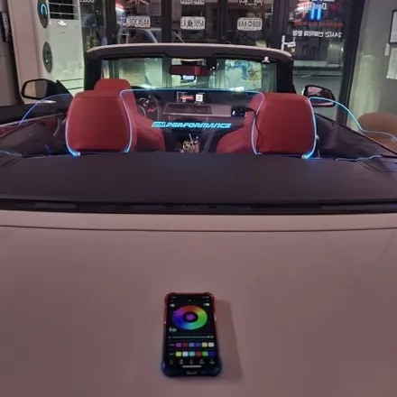 BMW 430I 컨버터블 Z7 블랙박스 만도 보조베터리 윈드디플렉터 LED / 광진구, 성수, 송파, 동대문