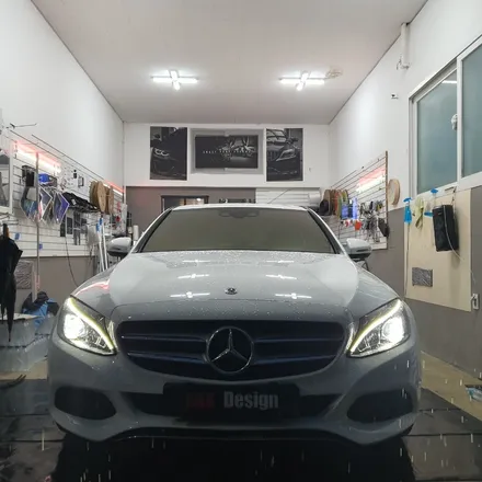 벤츠 C200D 보쉬 와이퍼 교환 장마철 대비 발수코팅 유리발수 시야 시안성 확보 완료 / 광진구, 성수, 송파, 동대문