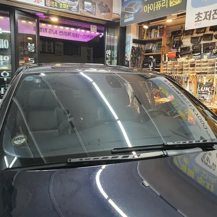 BMW 528I E60 2008년식 레인보우V70 반 반사 썬팅, 기존필름 제거 / 광진구, 성수, 송파, 동대문