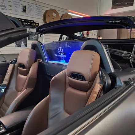 벤츠 SLC R172 45AMG 엠비언트 윈드디플렉터 실내조명 / 광진구, 성수, 송파, 동대문