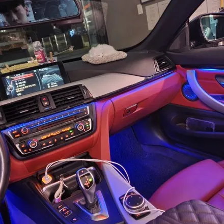 BMW F33 428I 컨버터블 아크릴 비노출 무빙 엠비언트 / 광진구, 성수, 송파, 동대문