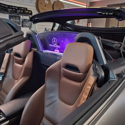 벤츠 SLC R172 45AMG 엠비언트 윈드디플렉터 실내조명 / 광진구, 성수, 송파, 동대문