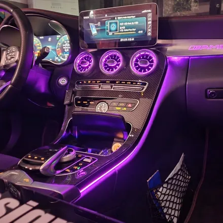 벤츠 C43 AMG 카브리올레 W205 송풍구 엠비언트 / 광진구, 성수, 송파, 동대문