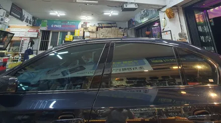 BMW 528I E60 2008년식 레인보우V70 반 반사 썬팅, 기존필름 제거 / 광진구, 성수, 송파, 동대문