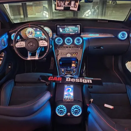 벤츠 C43 AMG 카브리올레 W205 송풍구 엠비언트 / 광진구, 성수, 송파, 동대문