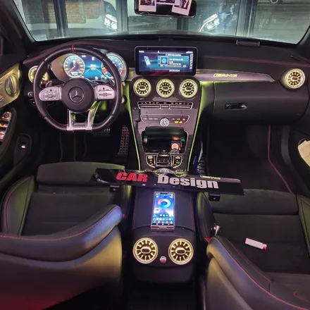 벤츠 C43 AMG 카브리올레 W205 송풍구 엠비언트 / 광진구, 성수, 송파, 동대문