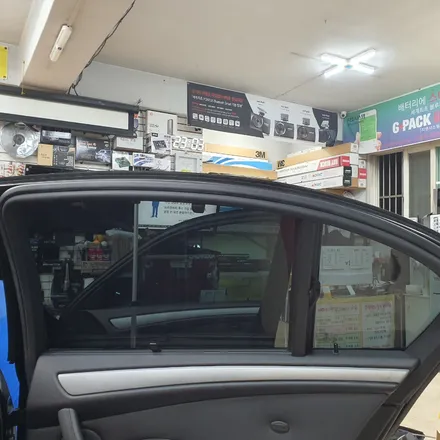 BMW 528I E60 2008년식 레인보우V70 반 반사 썬팅, 기존필름 제거 / 광진구, 성수, 송파, 동대문