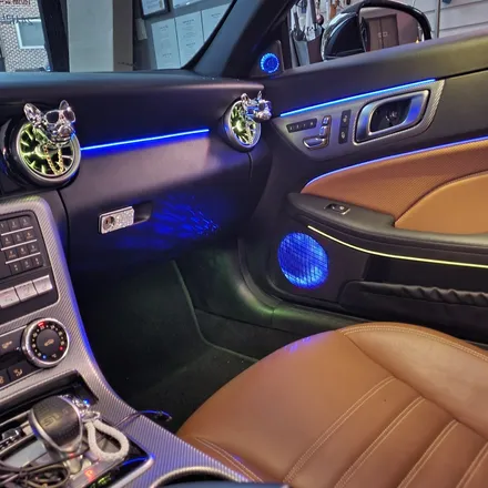 벤츠 SLC R172 45AMG 엠비언트 윈드디플렉터 실내조명 / 광진구, 성수, 송파, 동대문