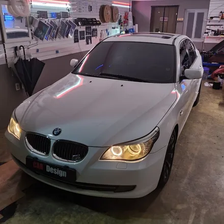 BMW E바디 E60 5시리즈 528I 520D 520I 530D 530I M스포츠 실내 엠비언트 무드등 풋등 방음 고속주행 풍절음 차단 엔진소음 서울 광진구 카디자인 / 광진구, 성수, 송파, 동대문