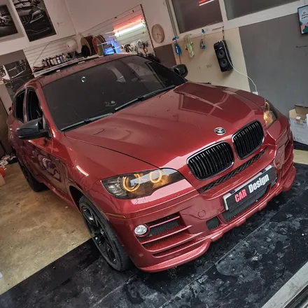 BMW E71 X6 2008년식 비노출 아크릴 엠비언트 풋등 실내등 LED교환 시공 / 광진구, 성수, 송파, 동대문
