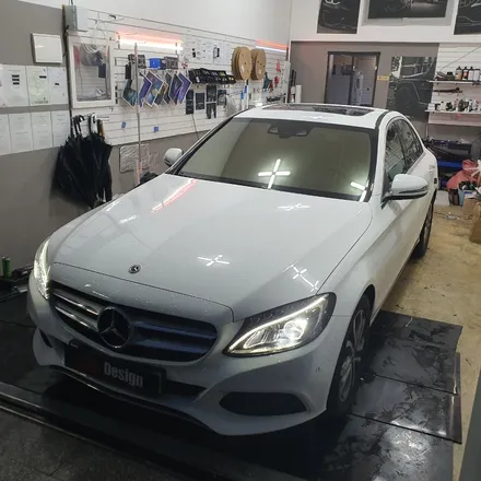 벤츠 C200D 보쉬 와이퍼 교환 장마철 대비 발수코팅 유리발수 시야 시안성 확보 완료 / 광진구, 성수, 송파, 동대문