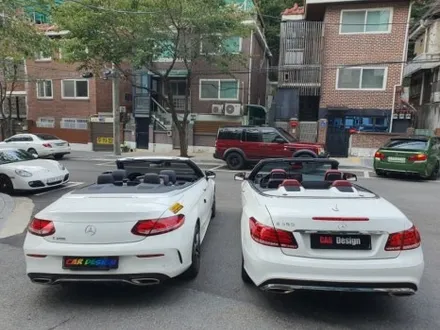 벤츠w205 w212 C클래스 E클래스 카브리올레 후방 블랙박스 거치대 시공 / 광진구, 성수, 송파, 동대문
