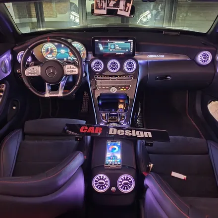벤츠 C43 AMG 카브리올레 W205 송풍구 엠비언트 / 광진구, 성수, 송파, 동대문