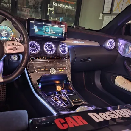벤츠 C43 AMG 카브리올레 W205 송풍구 엠비언트 / 광진구, 성수, 송파, 동대문