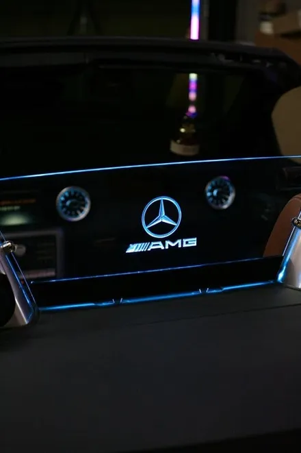 벤츠 SL SLC SLK R172 43 63 AMG 엠비언트 송풍구 윈드디플렉터 블랙박스 / 광진구, 성수, 송파, 동대문