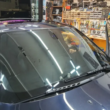 BMW 528I E60 2008년식 레인보우V70 반 반사 썬팅, 기존필름 제거 / 광진구, 성수, 송파, 동대문