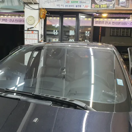 BMW 528I E60 2008년식 레인보우V70 반 반사 썬팅, 기존필름 제거 / 광진구, 성수, 송파, 동대문