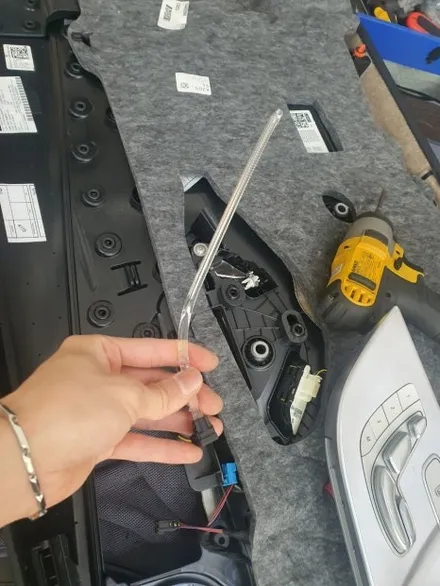 벤츠 C클래스 E클래스 카브리올레 엠비언트 시공 / 광진구, 성수, 송파, 동대문