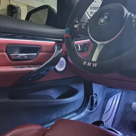 BMW F32 428I 컨버터블 윈드디플렉터LED 비노출 엠비언트 시공 / 광진구, 성수, 송파, 동대문