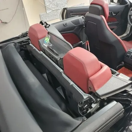 벤츠w205 w212 C클래스 E클래스 카브리올레 후방 블랙박스 거치대 시공 / 광진구, 성수, 송파, 동대문
