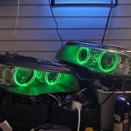 BMW 5시리즈 F10 RGB 헤드라이트 아이라인 튜닝 / 광진구, 성수, 송파, 동대문