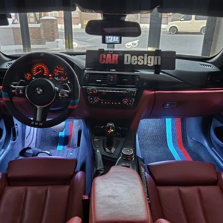 BMW F32 428I 컨버터블 윈드디플렉터LED 비노출 엠비언트 시공 / 광진구, 성수, 송파, 동대문