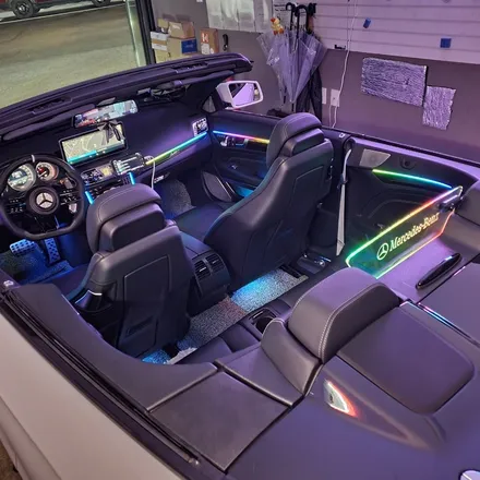 서울에 이런곳이? 벤츠E클래스 W213 카브리올레 엠비언트 잘하는곳 / 광진구, 성수, 송파, 동대문