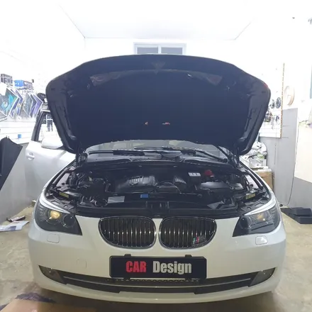 BMW E바디 E60 5시리즈 528I 520D 520I 530D 530I M스포츠 실내 엠비언트 무드등 풋등 방음 고속주행 풍절음 차단 엔진소음 서울 광진구 카디자인 / 광진구, 성수, 송파, 동대문