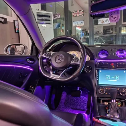 벤츠 CLK 500 C209 2006년식 V8 쿠페 엠비언트 아크릴 송풍구led / 광진구, 성수, 송파, 동대문
