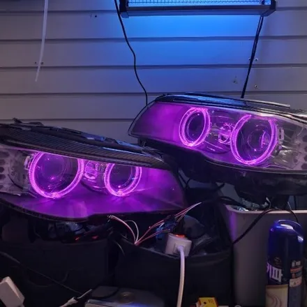 BMW 5시리즈 F10 RGB 헤드라이트 아이라인 튜닝 / 광진구, 성수, 송파, 동대문