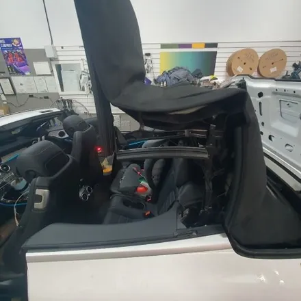 벤츠w205 w212 C클래스 E클래스 카브리올레 후방 블랙박스 거치대 시공 / 광진구, 성수, 송파, 동대문