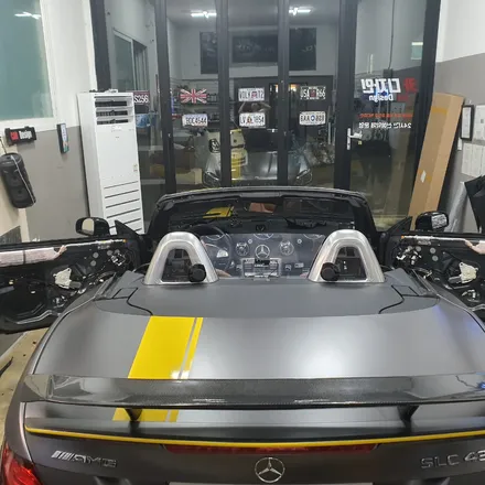 벤츠 SLC R172 45AMG 엠비언트 윈드디플렉터 실내조명 / 광진구, 성수, 송파, 동대문