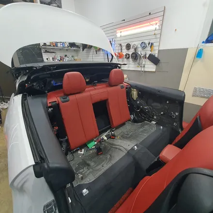 BMW F32 428I 컨버터블 비노출 엠비언트 윈드디플렉터 LED / 광진구, 성수, 송파, 동대문