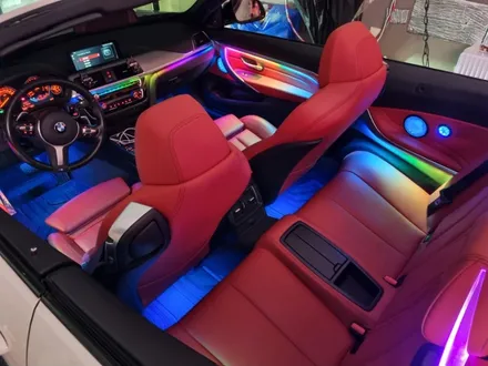 BMW 430I F33컨버터블 엠비언트 시공하러 수원에서 서울 방문후기 / 광진구, 성수, 송파, 동대문
