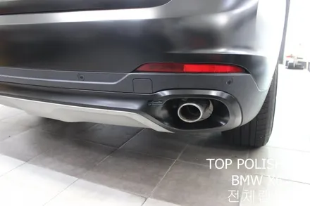 탑폴리싱 [ BMW X6 ] 랩핑 제거 후 전체랩핑하기 / 양천구 신정동
