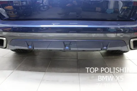 탑폴리싱 [ BMW X5 M50i ] 에이버리 유광화이트로 전체랩핑하기 / 양천구 신정동