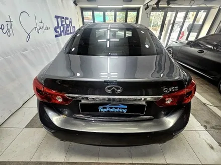 인피니티 Q50 사틴블랙 랩핑 은은한 무광질감으로 완성된 외관 변화 / 양천구 신정동