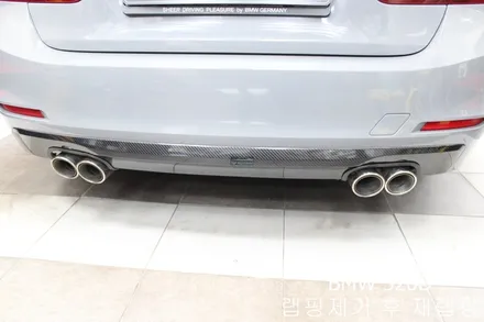 탑폴리싱 [ BMW F30 320D ] 랩핑제거 후 락그레이로 전체랩핑하기 / 양천구 신정동