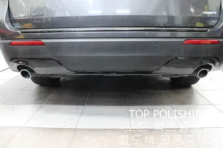 탑폴리싱 [ 포드 익스플로러 ] 휠도색, 크롬죽이기(크롬딜리트)작업 / 양천구 신정동