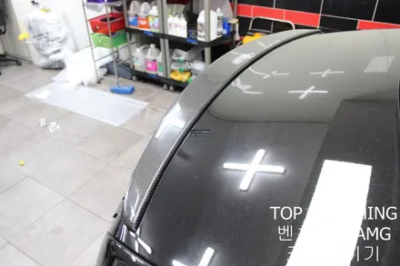 탑폴리싱 [ 벤츠 S63 AMG ] 크롬죽이기 / 양천구 신정동