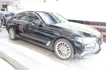 탑폴리싱 [ BMW G30 520i ] 안개등커버 부분랩핑 / 양천구 신정동
