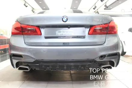 탑폴리싱 [ BMW G30 530D ] 사고로 인해 디퓨져 교체하기 / 양천구 신정동