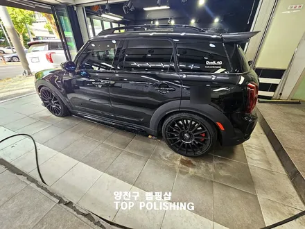 미니쿠퍼 랩핑 사틴옐로우 / 양천구 신정동