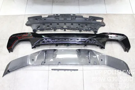 탑폴리싱 [ BMW G30 530D ] 사고로 인해 디퓨져 교체하기 / 양천구 신정동