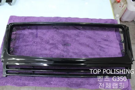 탑폴리싱 [ 벤츠 G350 ] 에이버리 카르마인레드로 전체랩핑하기 / 양천구 신정동