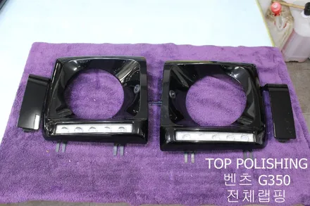탑폴리싱 [ 벤츠 G350 ] 에이버리 카르마인레드로 전체랩핑하기 / 양천구 신정동
