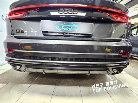 아우디Q8 크롬죽이기 랩핑 보험수리로 재시공 / 양천구 신정동