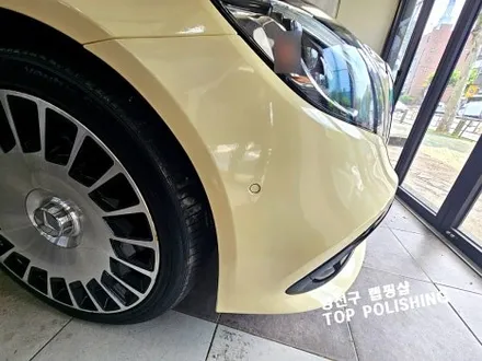 벤츠 마이바흐 전체랩핑 크롬죽이기 서울 디테일링샵 / 양천구 신정동