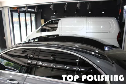 탑폴리싱 [ 벤츠 E300 ] 루프스킨 ( 양천구랩핑, 강서구랩핑, 양천구PPF, 강서구PPF, 벤츠루프스킨 ) / 양천구 신정동