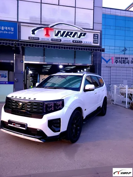 익시온 투톤 작업!! 그릴망 필러 랩핑!! / 화성시 정남면